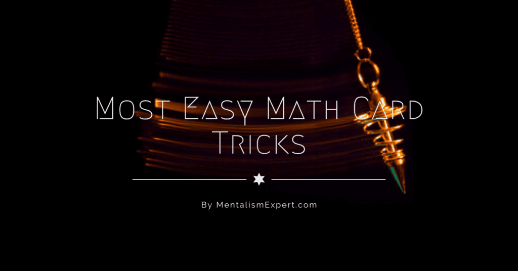 Easy Math Card Tricks