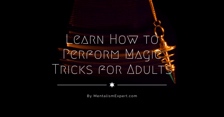 magic tricks for adults